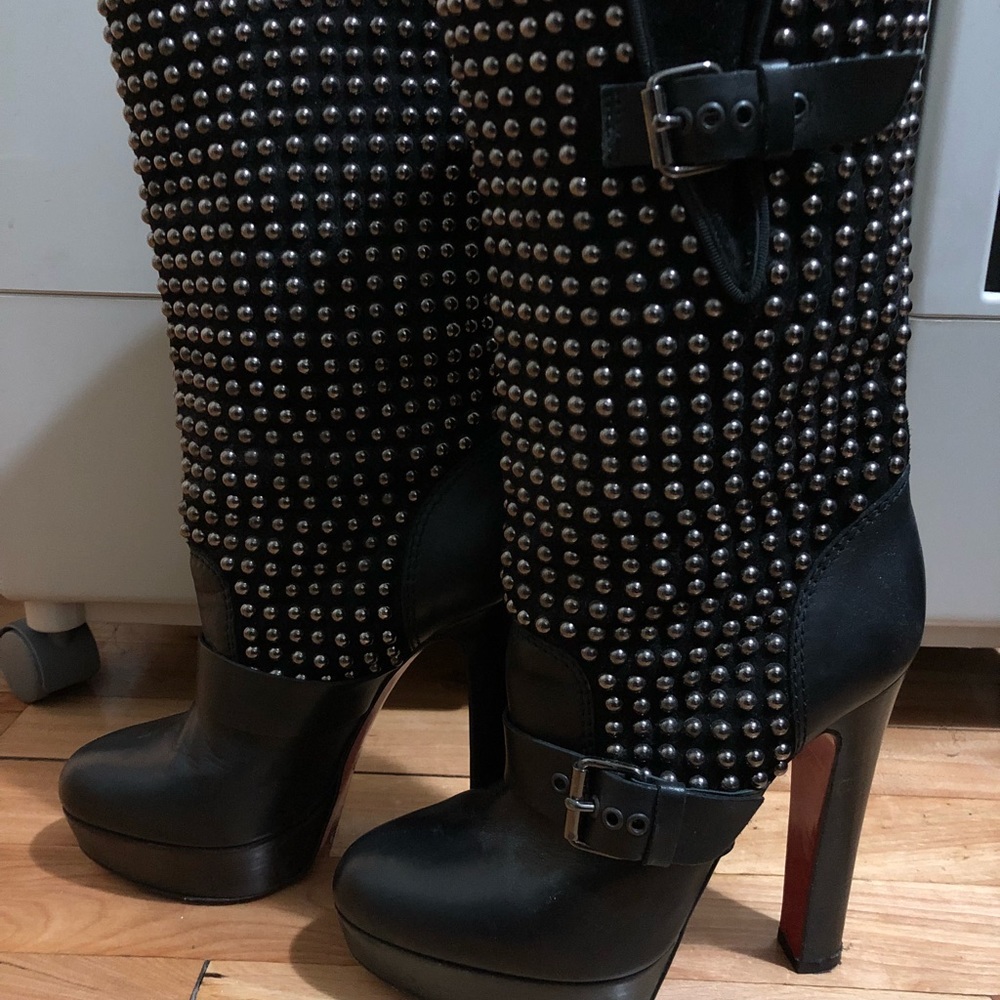 Christian Louboutin Marisa bootie boots heels - Picture 6 of 7